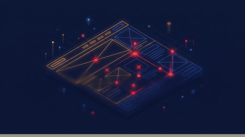 Puntos vulnerables de seguridad en sitios generados con inteligencia artificial